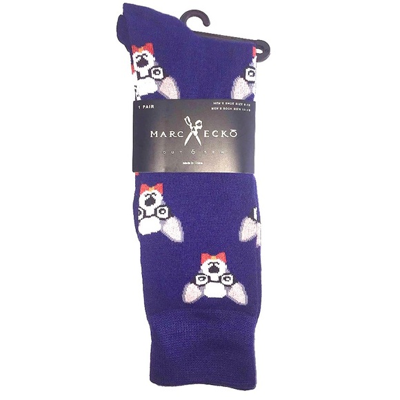 Novelty fun socks - Nerdy Chihuahua Dog - Picture 2 of 6